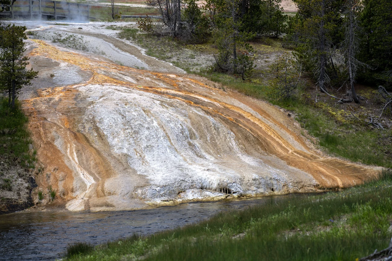 Midway Geysir Badin / Yellowstone NP / Wyoming 